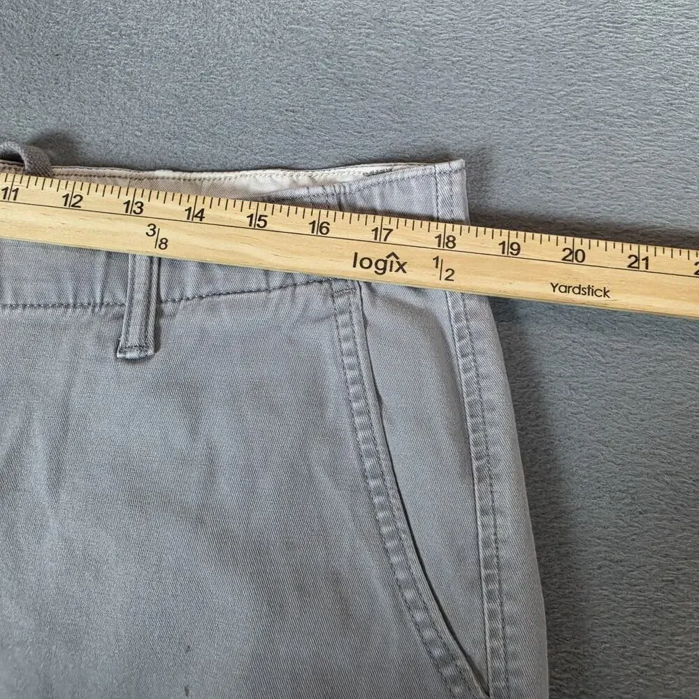 Levi's XX Chino EZ Men's Gray Drawstring Shorts Elastic Waist Casual Size LG